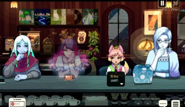 A salaryman, ghost and a water spirit walk into a coffee bar