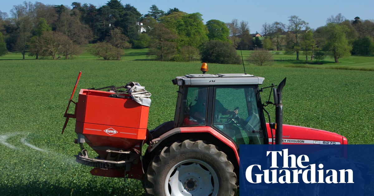 Ministers in talks over shelving carbon tax on fertiliser to curb UK food inflation | Inflation