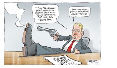 Rod Emmerson’s cartoons: Week of May 18-24