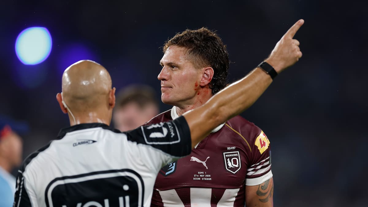 State of Origin I result: Blues secure victory in series opener after Kalyn Ponga send off