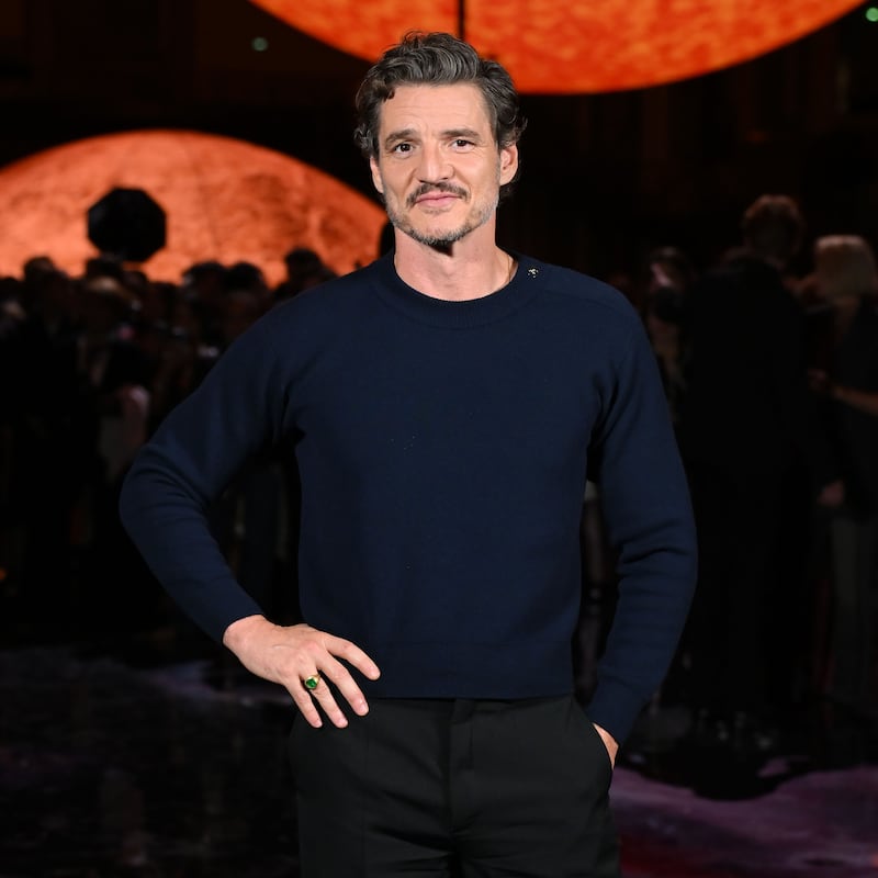 Pedro Pascal radiates a slight delicacy, a visible sensitivity. Photograph: Dominique Charriau/Getty Images