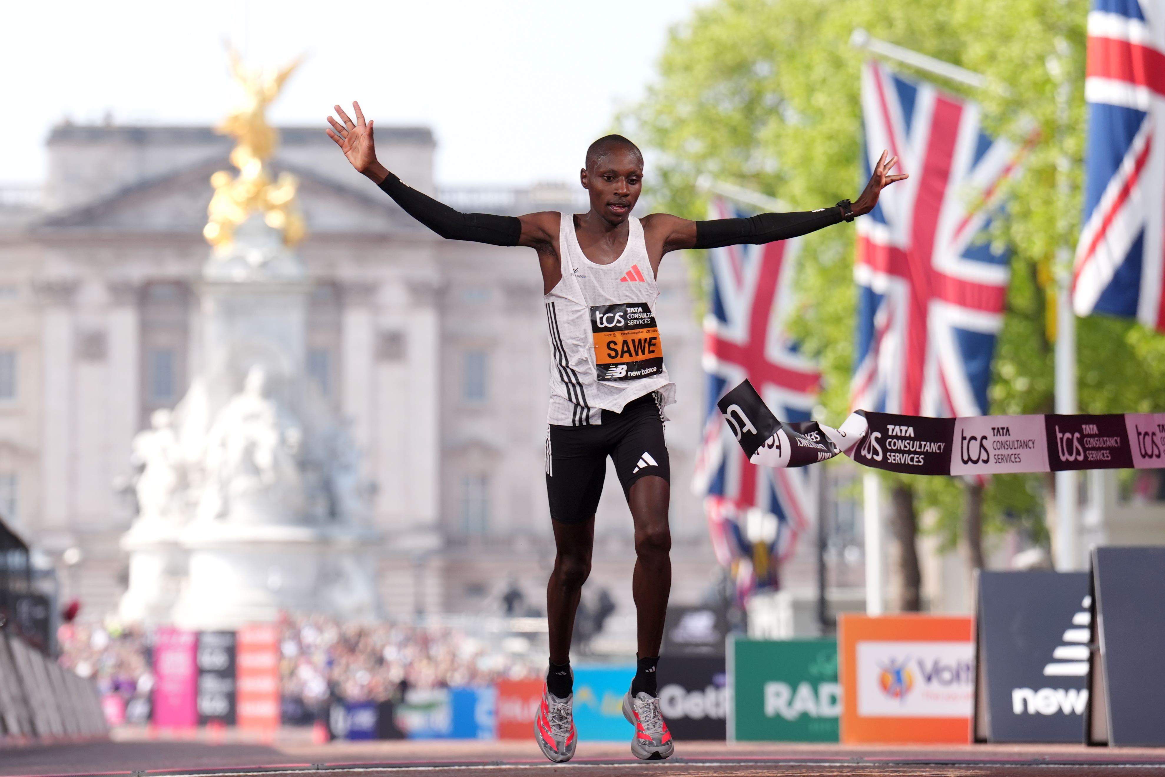 Sabastian Sawe won the 2025 and 2026 London Marathons