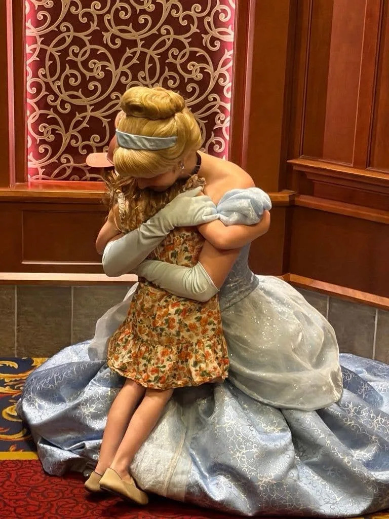 princess lilibet cinderella hug disneyland
