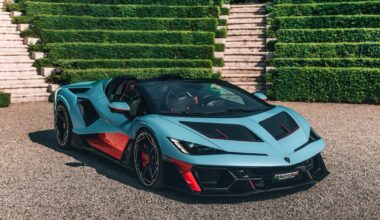 Lamborghini Fenomeno Roadster goes topless with hybrid V12 fury