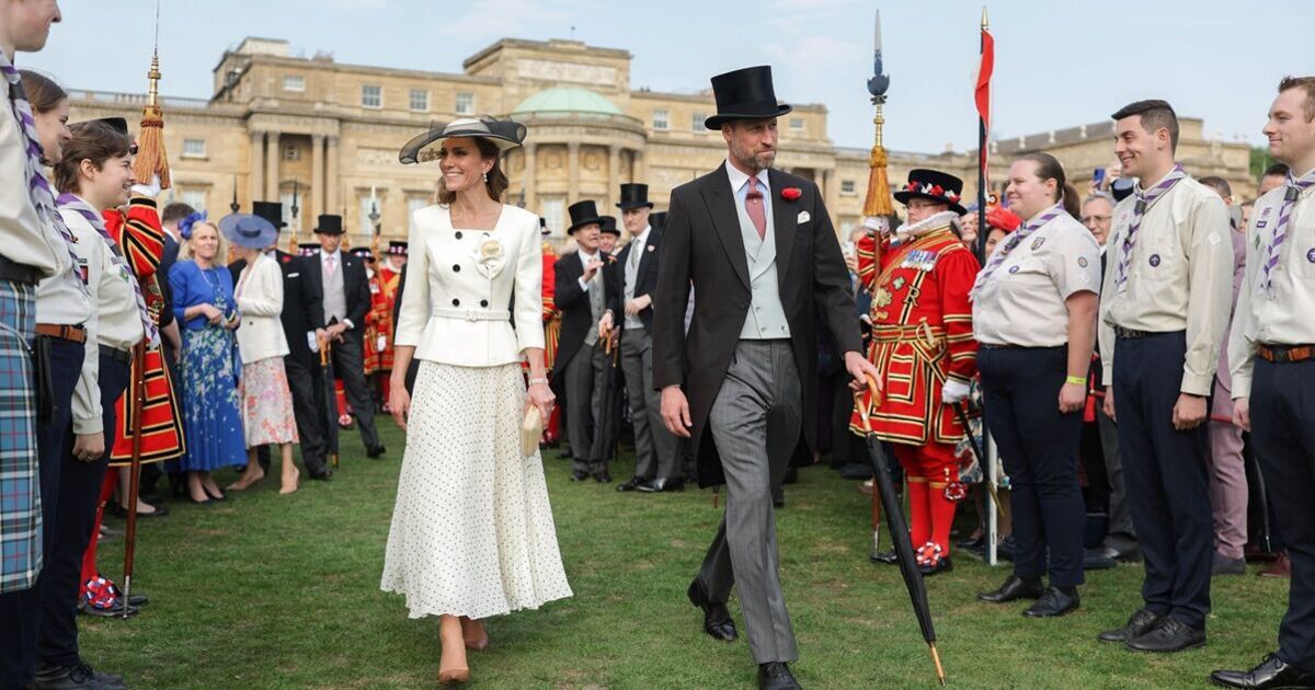 Princess Kate looks radiant at first garden party this year | Royal | News
