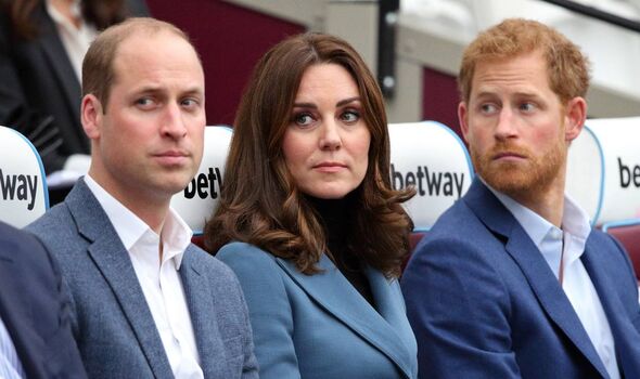 William, Kate, and Harry William, Kate, and Harry