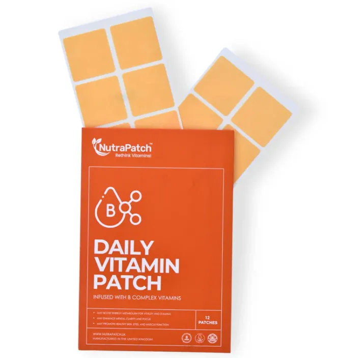 NutraPatch Daily Vitamin Patch infused with B Complex Vitamins.