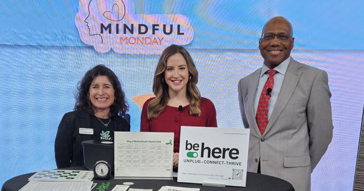 Mindful Monday: La Crosse coalition launches 'Be Here Campaign' to combat phone addiction during Mental Health Awareness Month | Mindful Monday