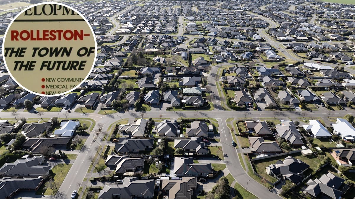 Rolleston growth: From ‘town of the future’ to city size