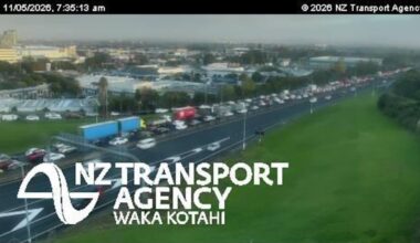 Auckland Southern Motorway crash: Truck and car collide, ‘extensive delays’ expected