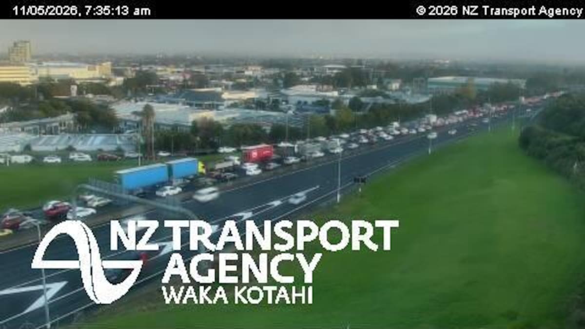 Auckland Southern Motorway crash: Truck and car collide, ‘extensive delays’ expected
