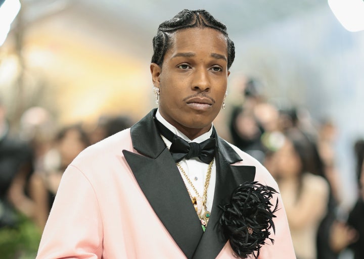 A$AP Rocky attends the 2026 Met Gala celebrating "Costume Art" at the Metropolitan Museum of Art on May 4 in New York City.