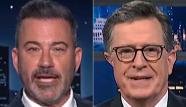 Jimmy Kimmel Lashes Out At Colbert's CBS Bosses