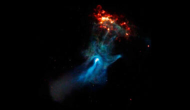 NASA study's "hand" in deep space