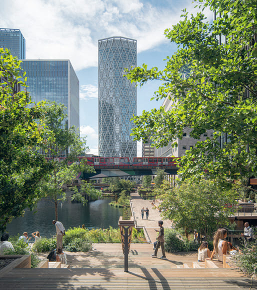 Eden Dock, London, United Kingdom. Image credit: HTA Design