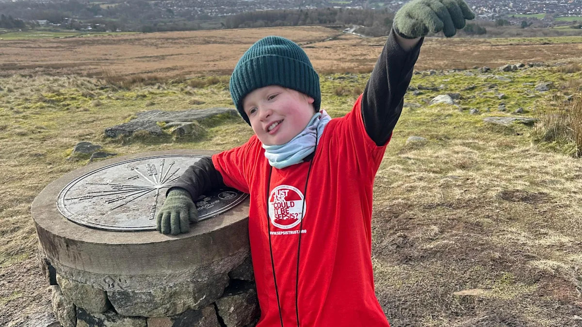 Boy's charity challenge 'so other children aren't sad'