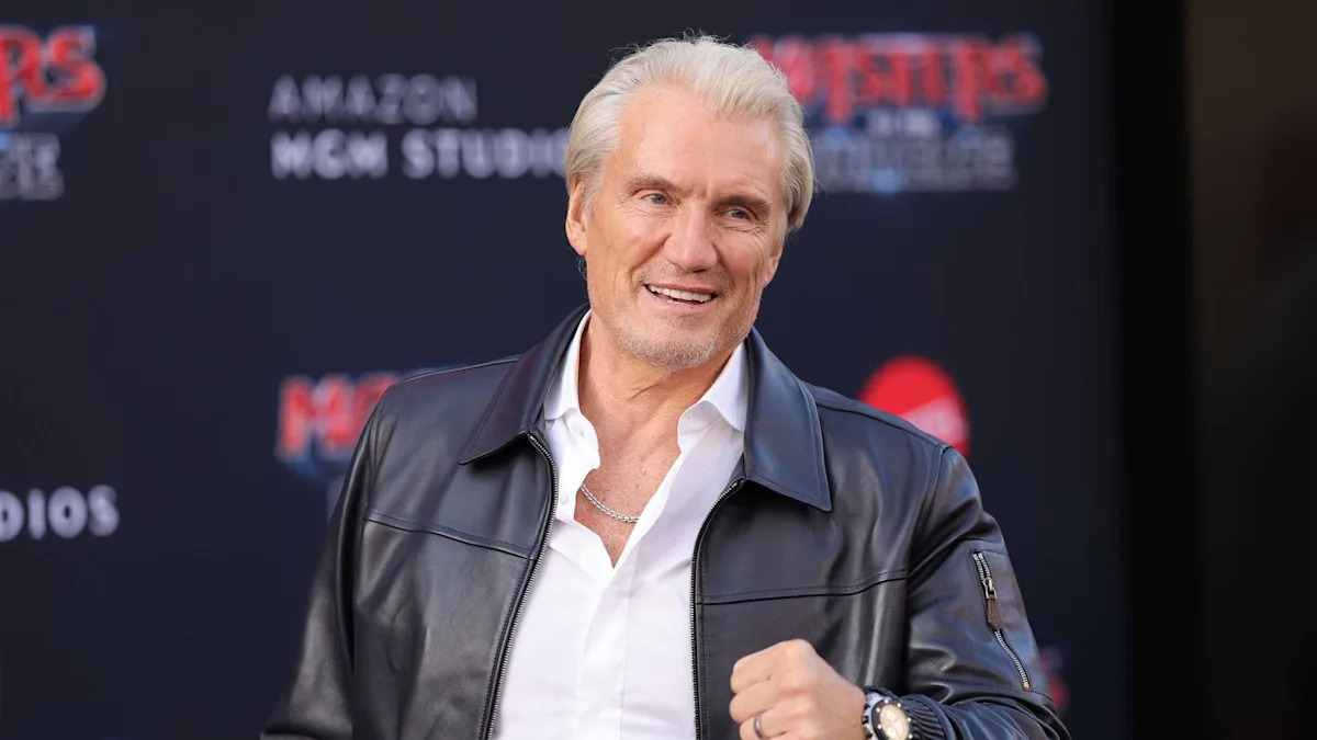 Rocky star, 68, enjoys rare red carpet outing with wife, 30, and daughter, 24