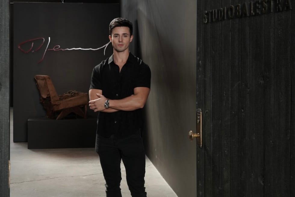 balestra in his studio