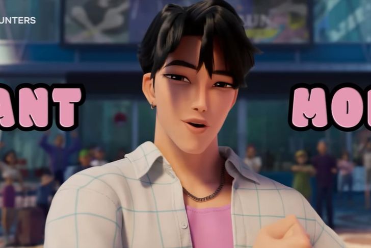 Saja Boys' Jinu from the Netflix animated film 'KPop Demon Hunters' / Captured from Netflix's YouTube Channel