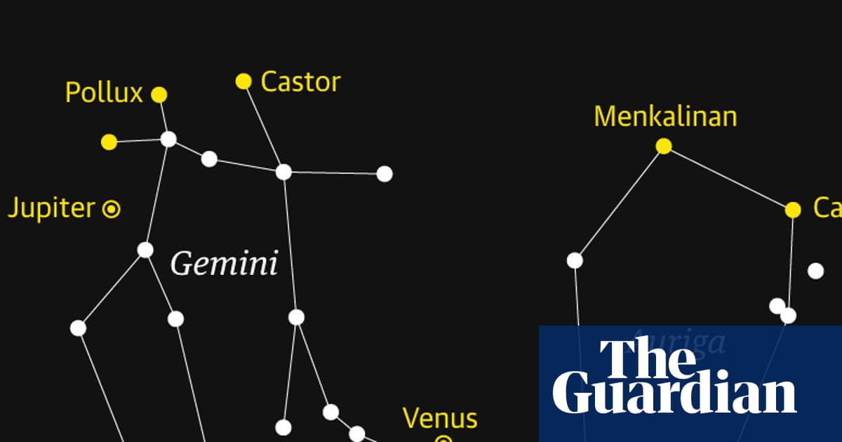 Starwatch: A young crescent moon journeys past Venus and Jupiter | Astronomy
