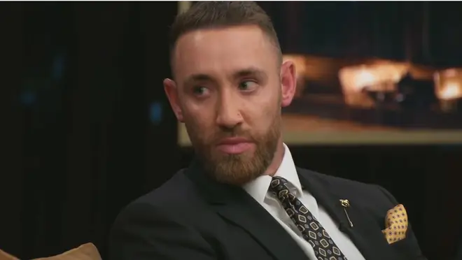 MAFS Australia's Danny pictured on After The Dinner Party Reunion.