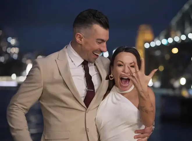 MAFS Australia Filip and Stella at Final Vows.