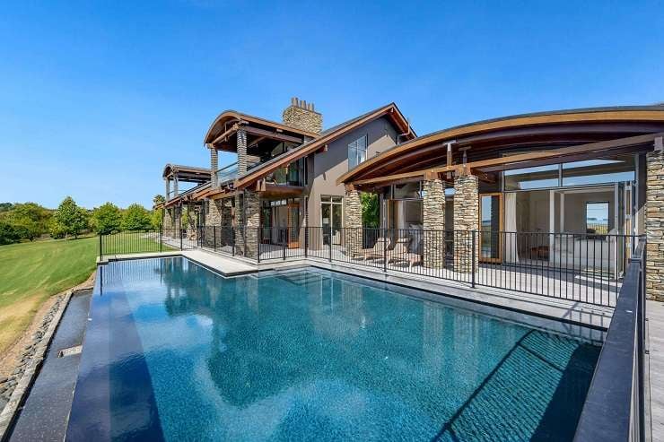 The seven-bedroom mansion on Porterfield Road, in Auckland’s Whitford, has been bought by a local family. Photo / Supplied