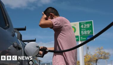 US inflation jumps to 3.8% as energy costs surge from Iran war - BBC