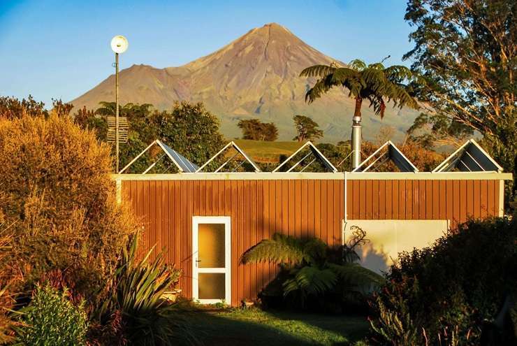 The off-grid retreat on Pembroke Road West, Stratford, ticked all the buyer's boxes. Photo / Supplied