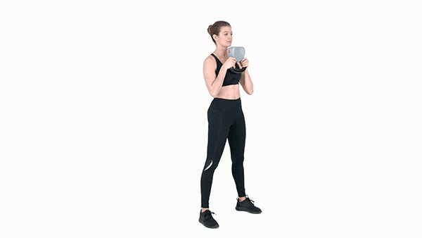 goblet-squat-kettlebell front squat goblet squat kettlebell front squat