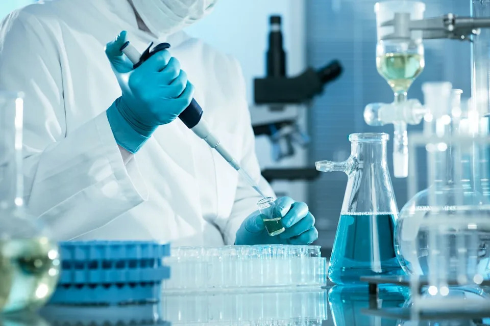 Stock image of a scientist working in a labCredit: Getty
