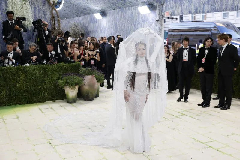 Lisa attends the Met Gala on Monday. Photo by John Angelillo/UPI