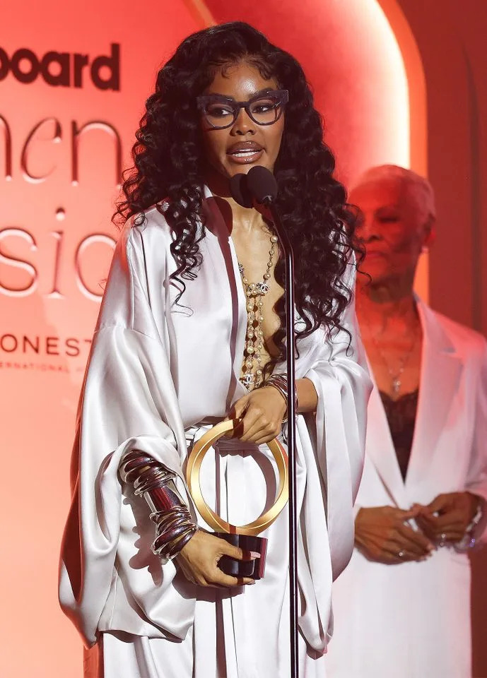 Teyana Taylor.Credit: Christopher Polk/Billboard via Getty