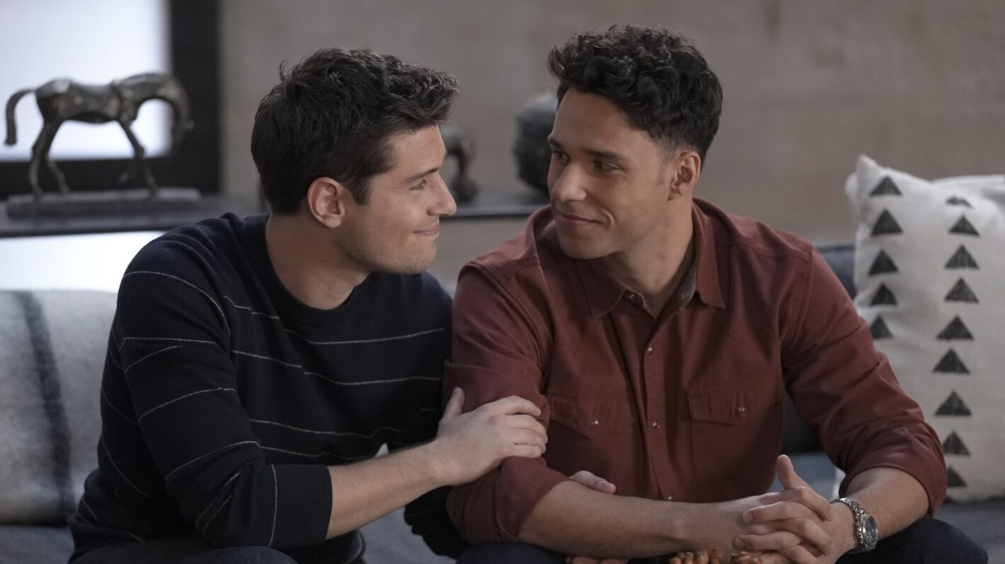 Ronen Rubinstein as T.K. and Rafael Silva as Carlos —