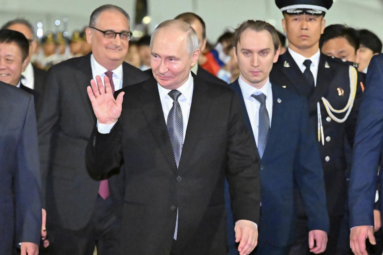 Putin visits China to reaffirm Russia ties as Xi also seeks stable US relations after Trump summit - Stuff