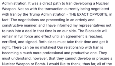 Details of US-Iran deal begin to emerge after Trump announces progress - Stuff