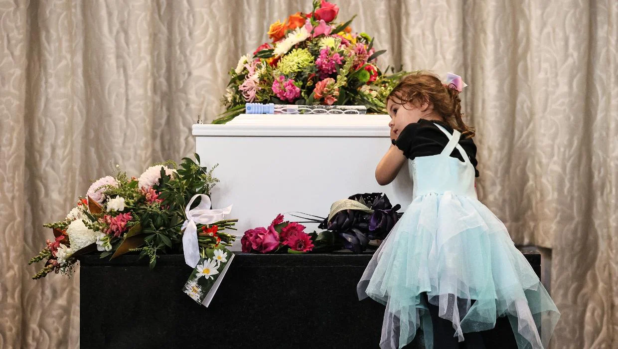 Bubbles, Baby Shark and heartbreak: Mother and daughter killed in fire farewelled - Stuff