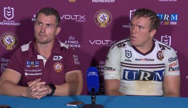 NRL 2026: Sharks defeat Sea Eagles, Kieran Foran press conference, confused with refereeing, set restarts, what happened, news, reaction
