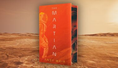 a promo banner for a sci-fi novel
