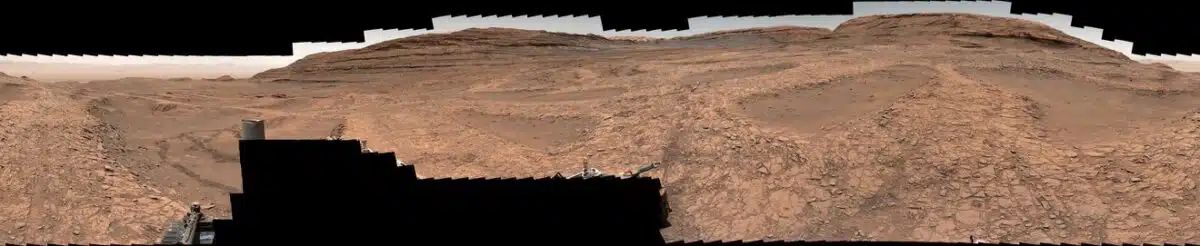 A Late 2025 Panorama From Curiosity Highlights Mars’ Boxwork Formations.