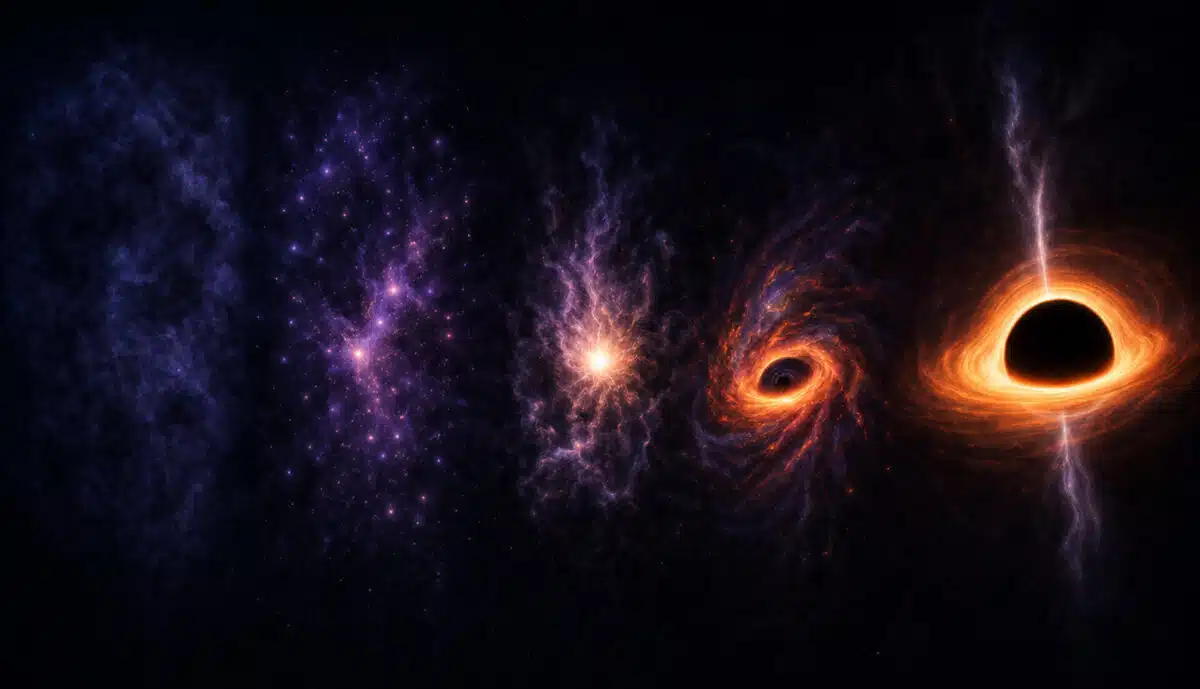 A Step By Step View Of How The First Black Holes May Have Emerged From Early Cosmic Clouds