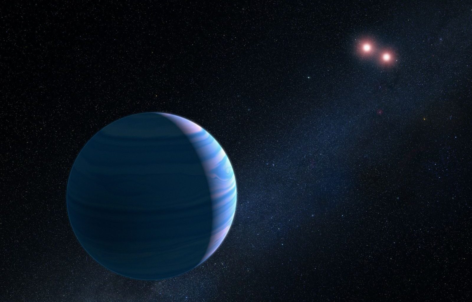 Astronomers discover a super-Earth that may have an atmosphere orbiting a red dwarf