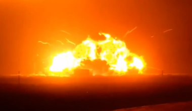 Blue Origin rocket explodes on launch pad: US media