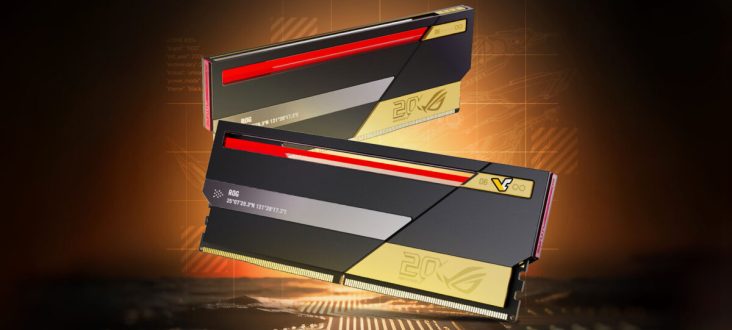 ASUS enters PC memory market with the ROG DDR5 kits