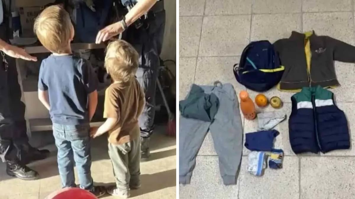 Mother arrested after kids aged 3 and 5 ‘blindfolded’ and abandoned on the side of the road