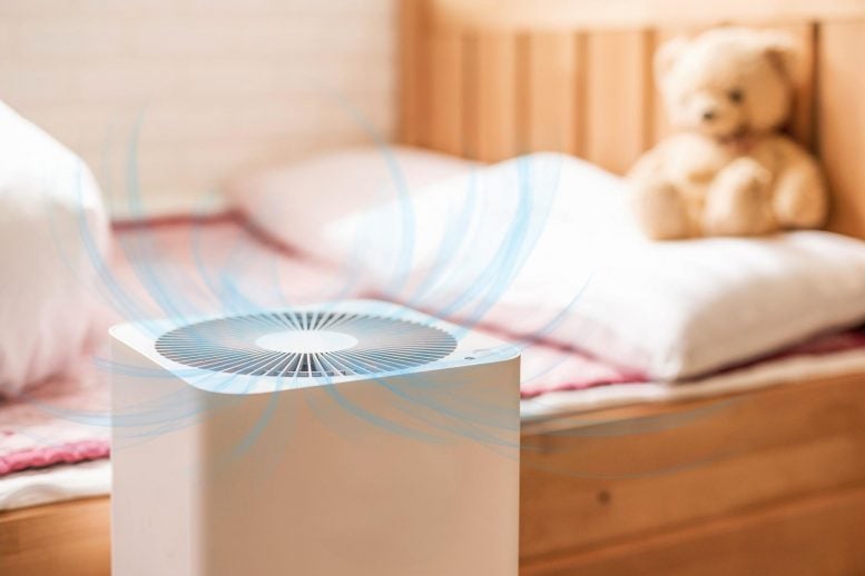 Air Purifier in Bedroom