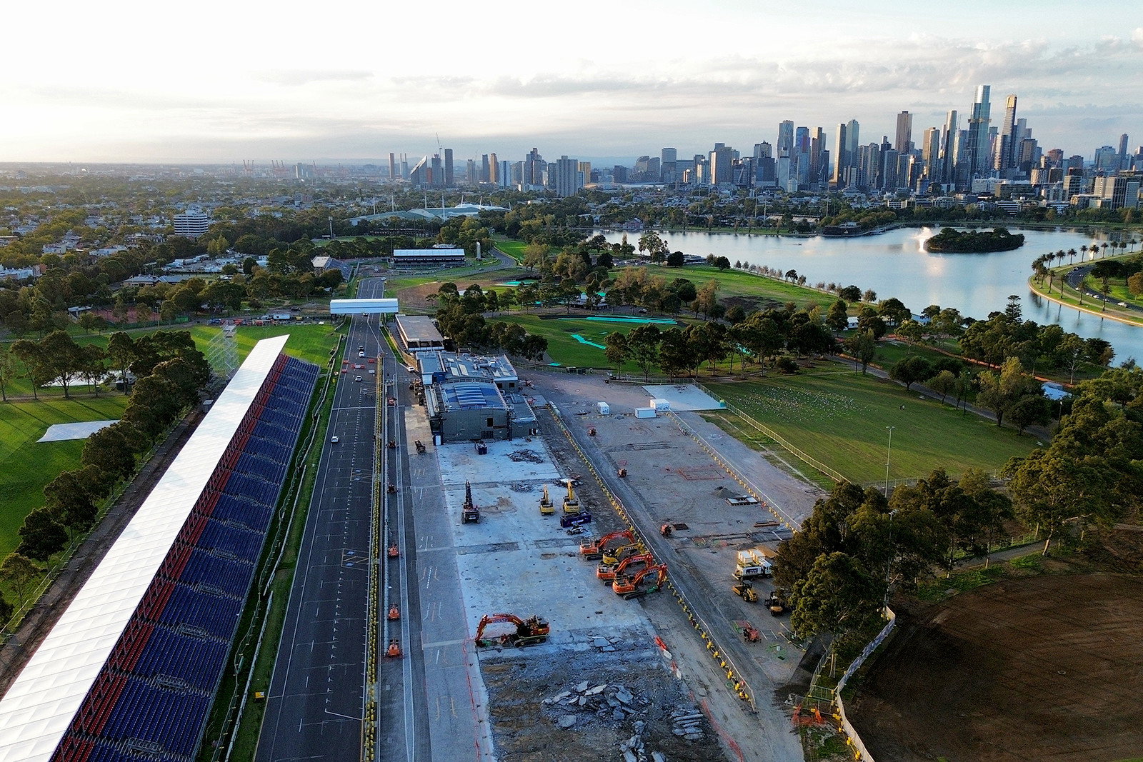 Major Albert Park rebuild phase completed