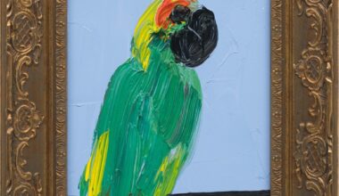 Neo-Expressionist Painter Hunt Slonem Makes a Special Appearance in Santa Barbara