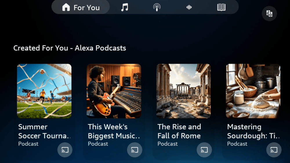 Amazon Alexa Plus Now Produces AI-Generated Podcast Episodes