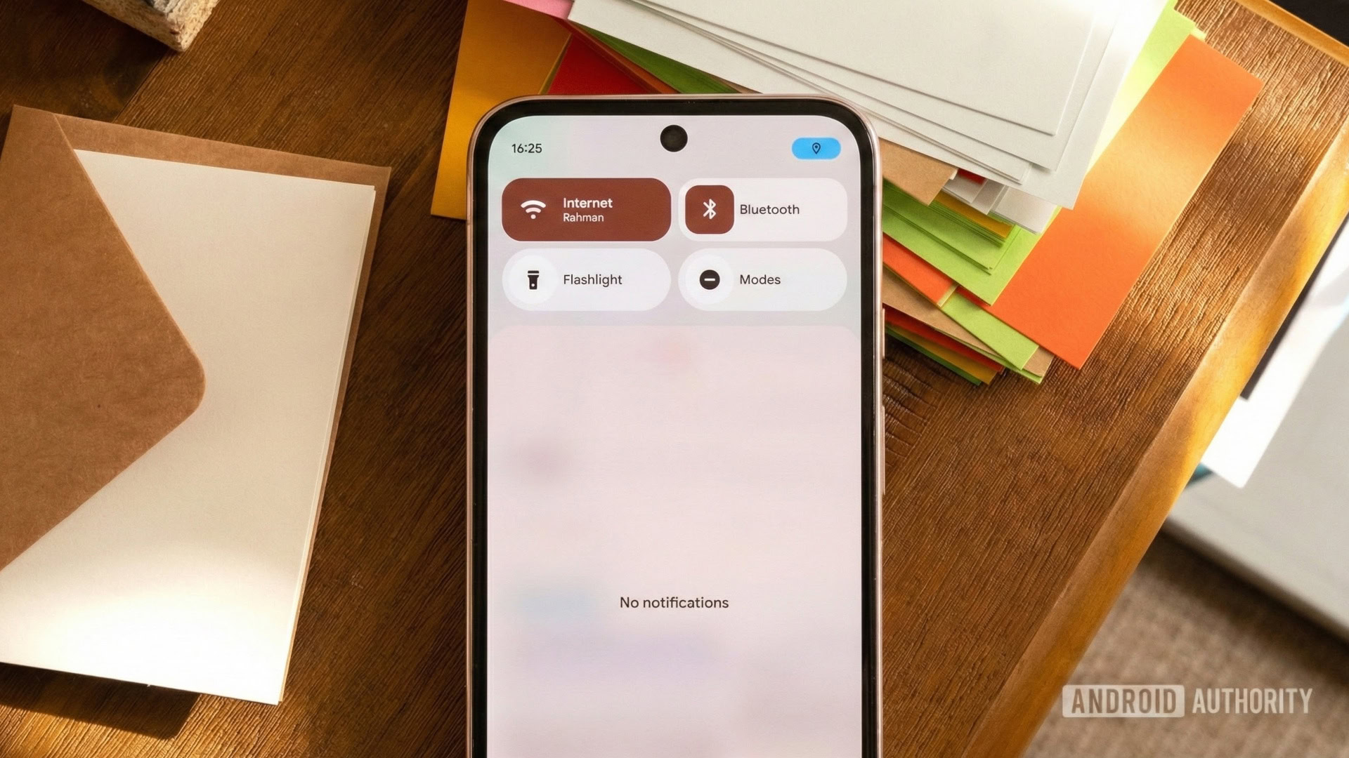 Android Location Privacy Indicator on a Pixel 9 Pro 2
